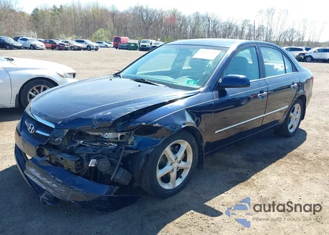 2008 Hyundai Sonata Limited V6/Se V6 from USA, damaged, VIN 5NPEU46F48H304380
